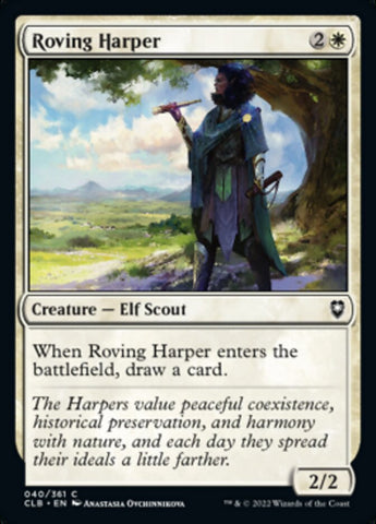 Roving Harper [Commander Legends: Battle for Baldur's Gate]