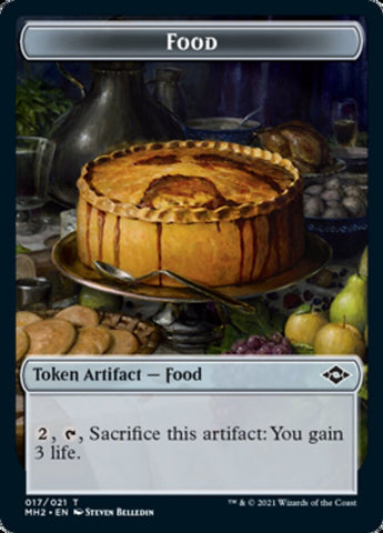 Food (17) // Thopter Double-Sided Token [Modern Horizons 2 Tokens]