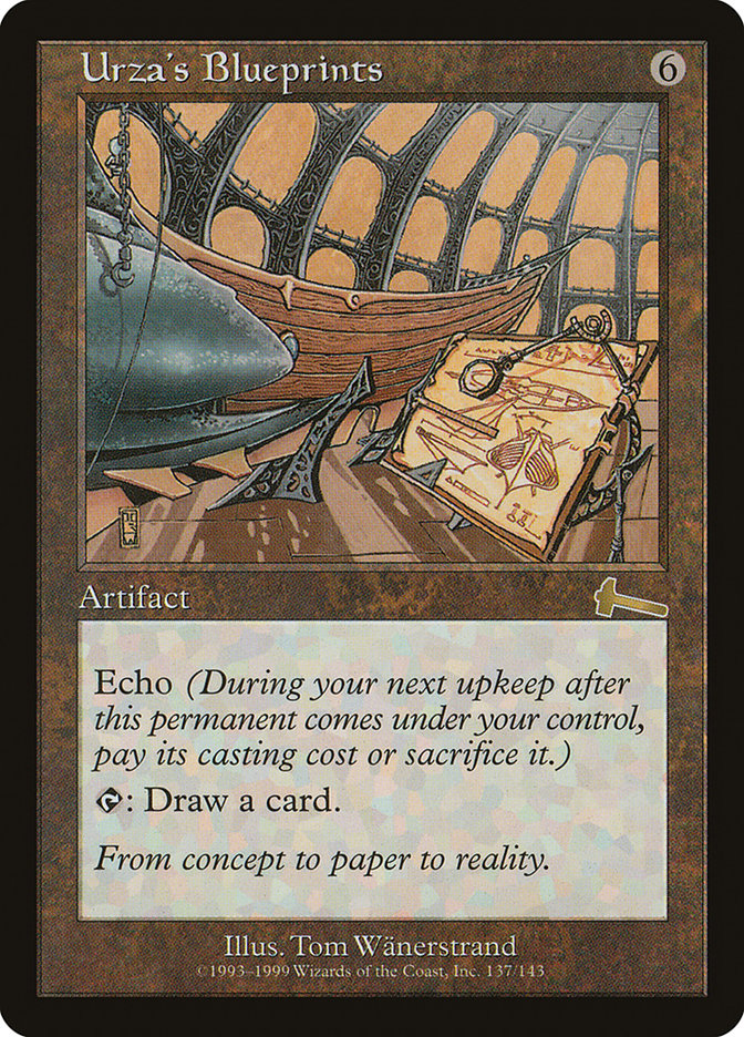 Urza's Blueprints [Urza's Legacy]