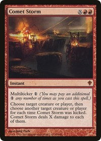 Comet Storm (Oversized) [Oversize Cards]