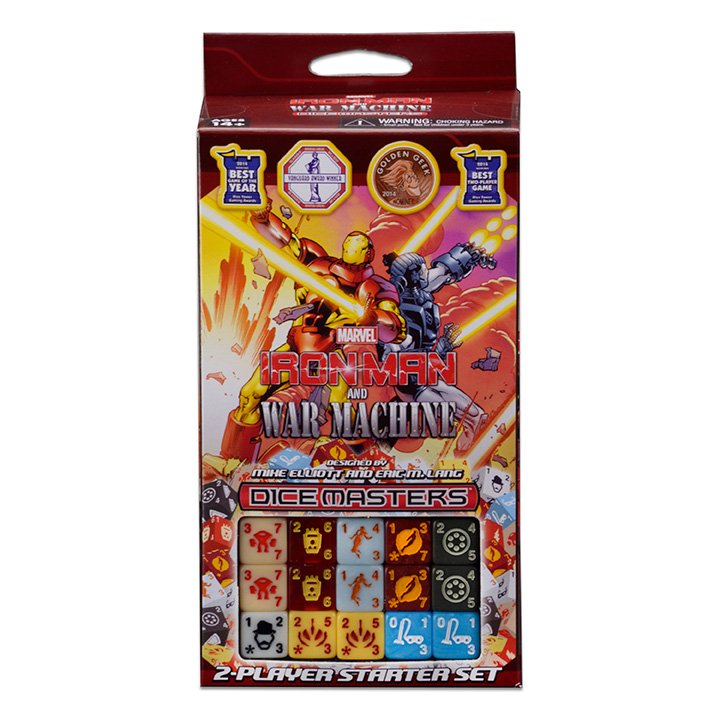 Dicemasters: Ironman vs Warmachine Starter