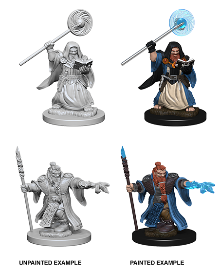 D&D Nolzur's Marvelous Miniatures: Dwarf Wizard Male