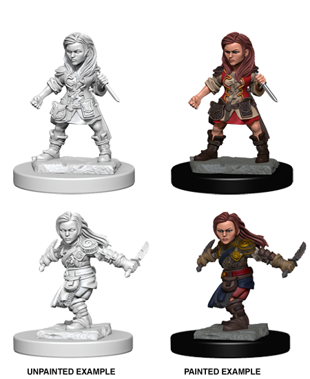 D&D Nolzur's Marvelous Miniatures: Female Halfling Rogue