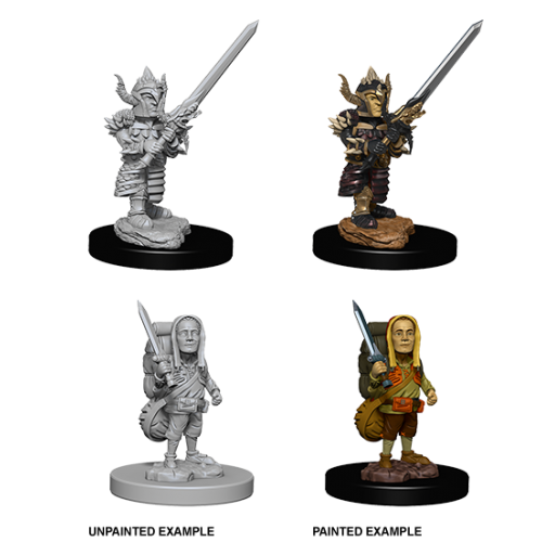 D&D Nolzur's Marvelous Minis - Male Halfling Fighter