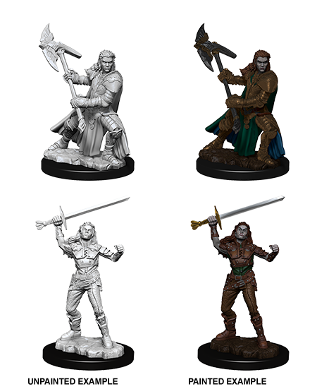 D&D Nolzur's Marvelous Miniatures: Half-Orc Fighter
