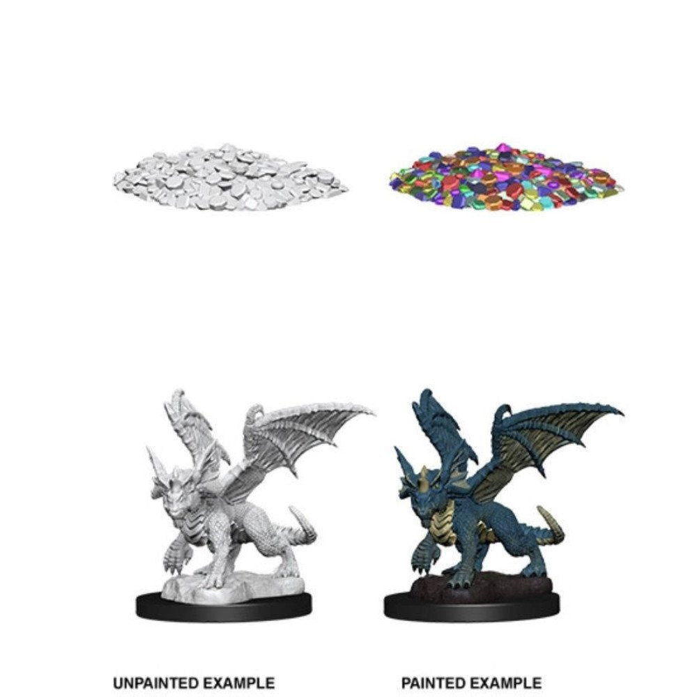D&D Nolzur's Marvelous Minis: Wave 10 - Blue Dragon Wyrmling