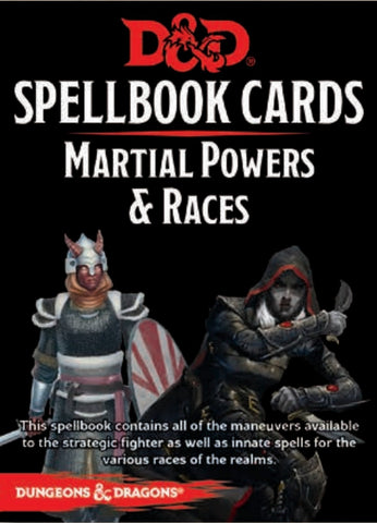 D&D: Spellbook Cards: Martial Deck