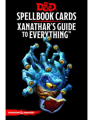 D&D: Spellbook Cards: Xanathar's Guide to Everything