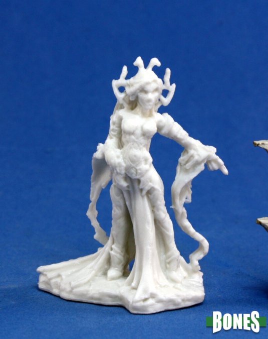 Reaper Bone Minis: Shaeress  Dark Elf Queen
