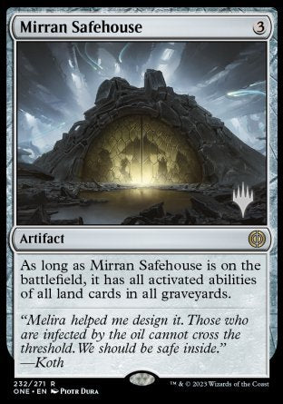 Mirran Safehouse (Promo Pack) [Phyrexia: All Will Be One Promos]