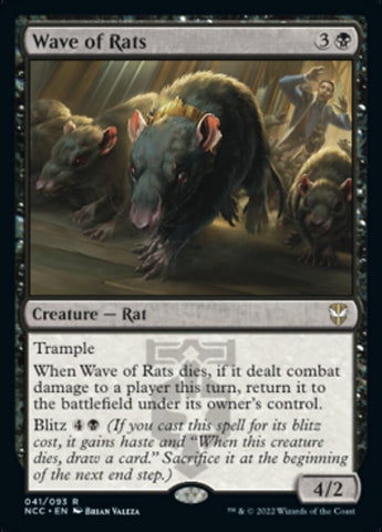 Wave of Rats [Streets of New Capenna Commander]