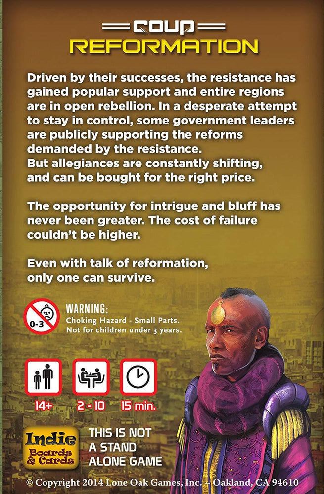 Coup Reformation - Expansion