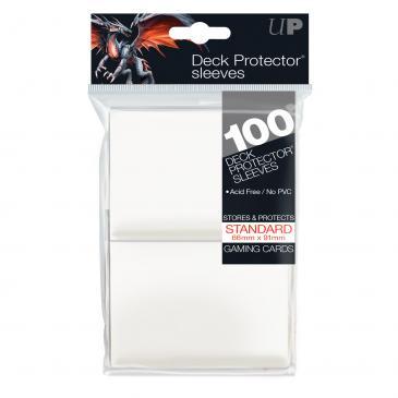 100ct White Standard Deck Protectors