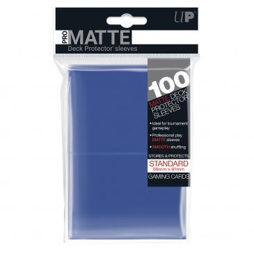 100ct Pro-Matte Blue Standard Deck Protectors