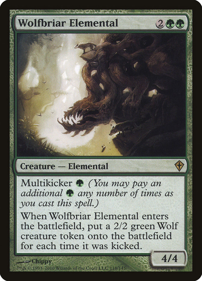 Wolfbriar Elemental [Worldwake]