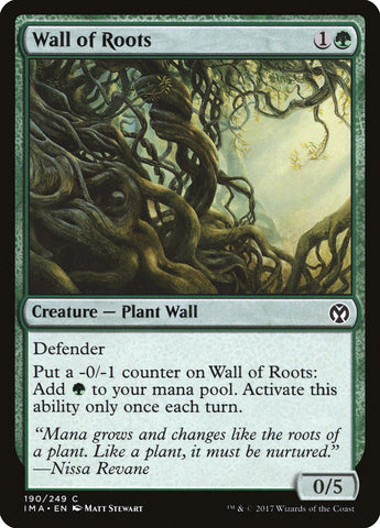 Wall of Roots [Iconic Masters]