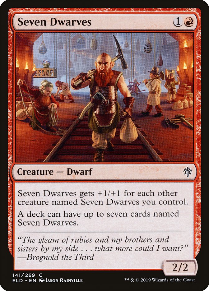 Seven Dwarves [Throne of Eldraine]
