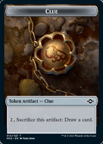 Clue (14) // Goblin Double-Sided Token [Modern Horizons 2 Tokens]