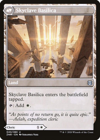 Skyclave Cleric // Skyclave Basilica [Zendikar Rising]