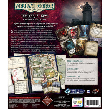 Arkham Horror LCG - The Scarlet Keys Campaign Expansion
