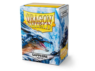 Dragon Shield Matte Sleeve - Sapphire  100ct