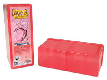 Dragon Shield Four Compartment Box – Pink