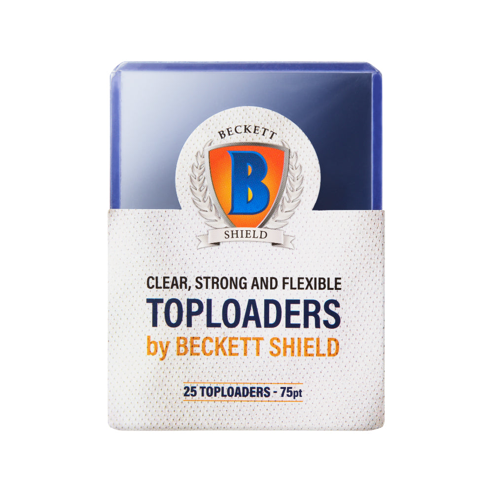 Beckett Shield Card Sleeves - Toploader 75 pt