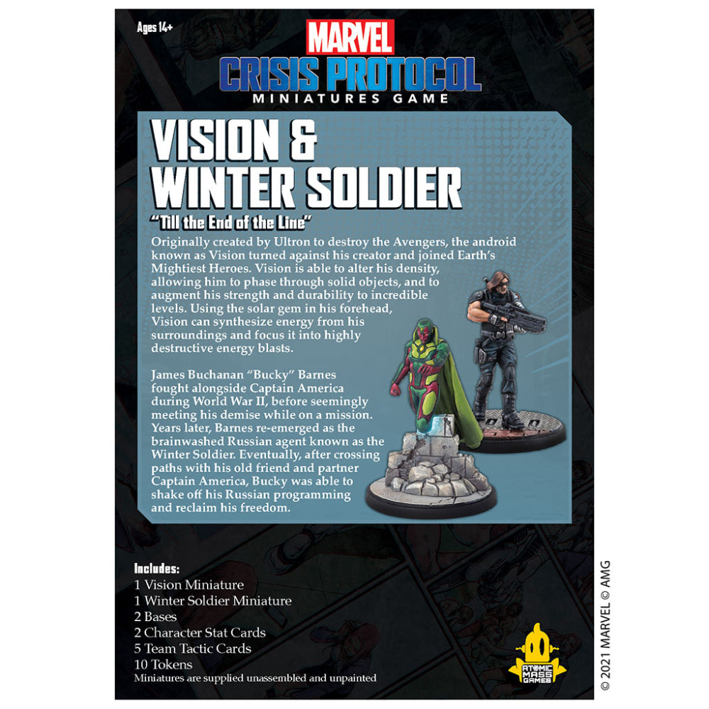 Marvel Crisis Protocol - Vision and Winter Soldier