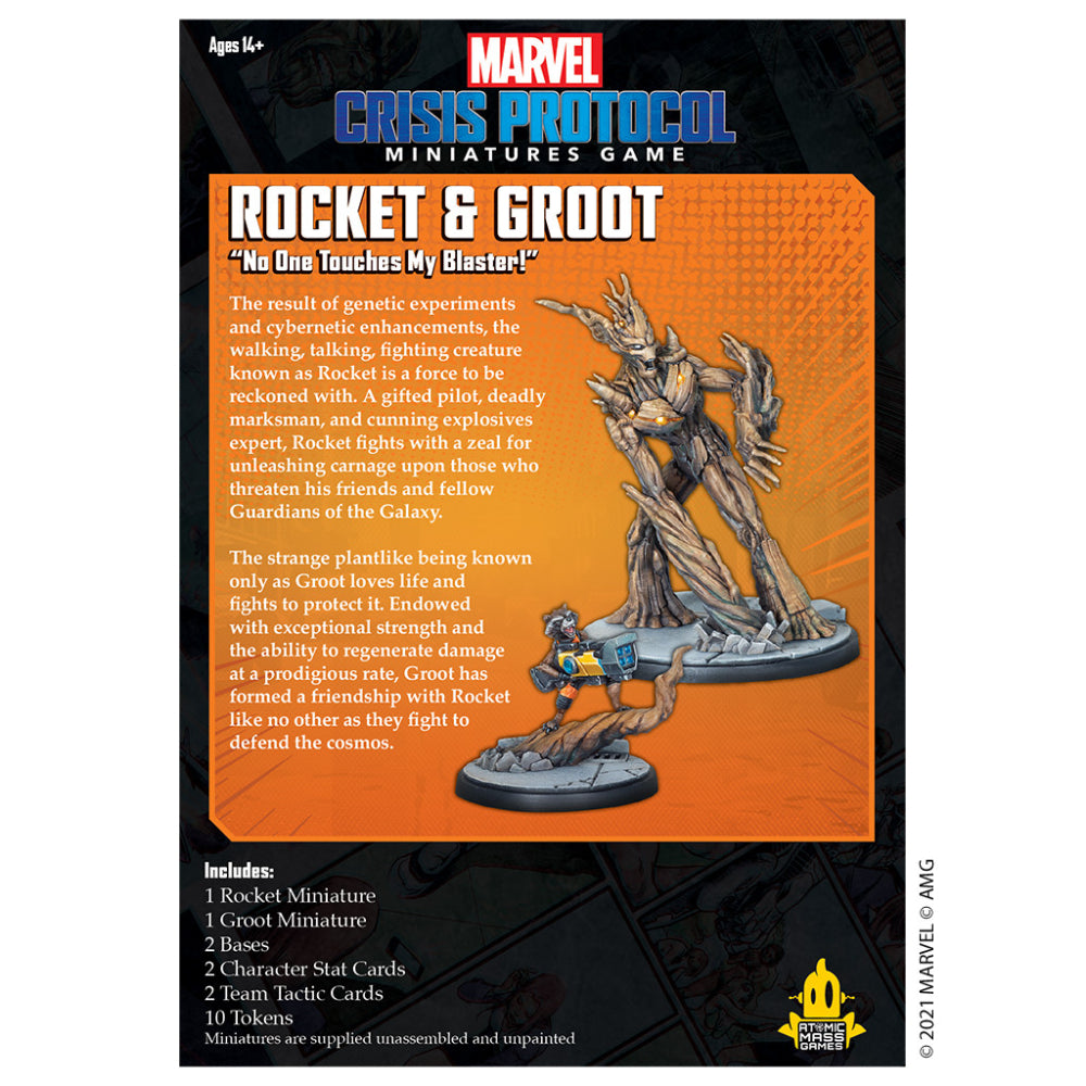 Marvel Crisis Protocol - Rocket & Groot