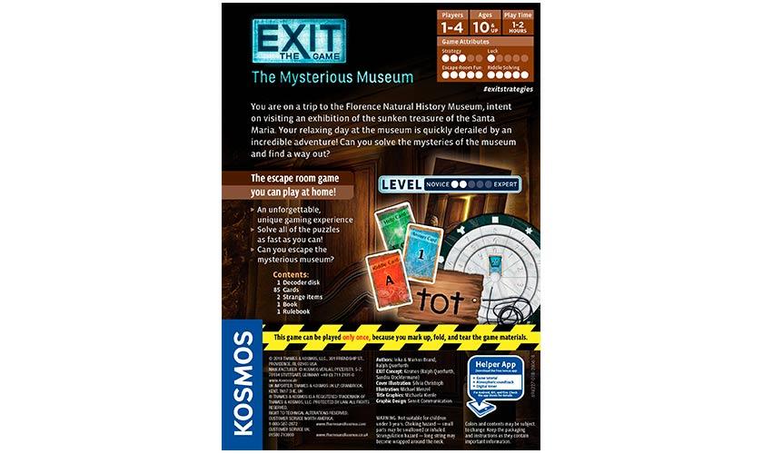 Exit - The Mysterious Museum