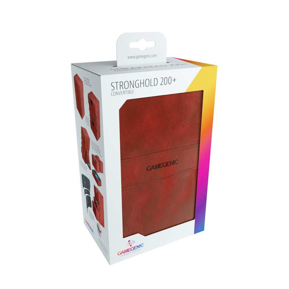 Gamegenic Stronghold Deck Box 200+ (Red)