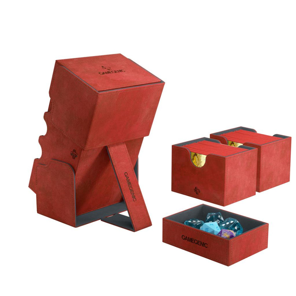 Gamegenic Stronghold Deck Box 200+ (Red)