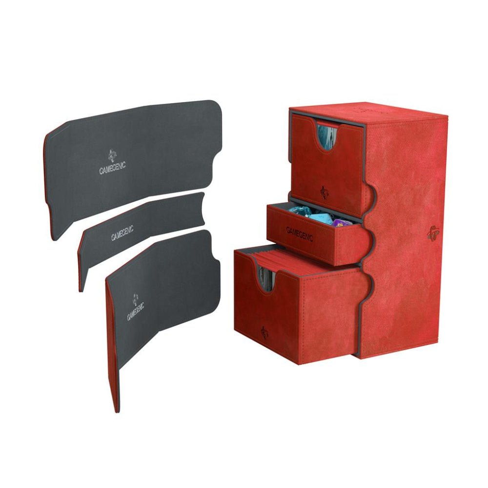 Gamegenic Stronghold Deck Box 200+ (Red)