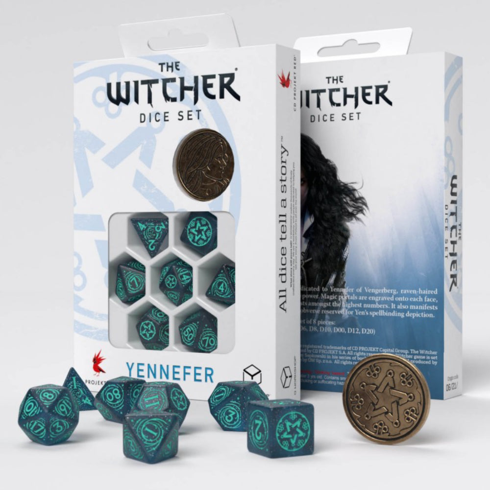 The Witcher Dice Set Yennefer Sorceress Supreme