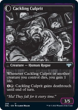 Panicked Bystander // Cackling Culprit [Innistrad: Double Feature]