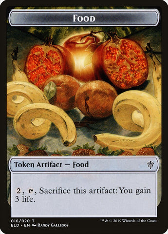 Food Token (016/020) [Throne of Eldraine Tokens]