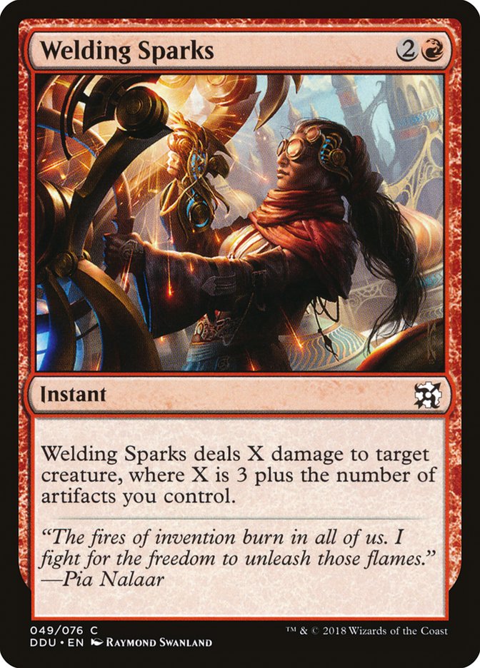 Welding Sparks [Duel Decks: Elves vs. Inventors]