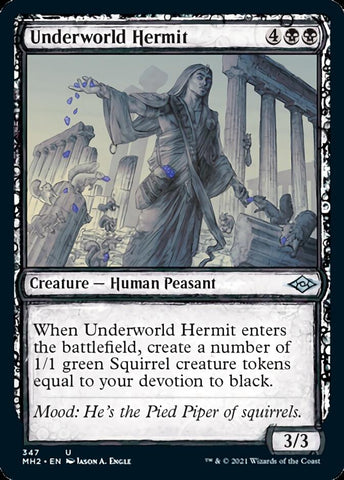 Underworld Hermit (Sketch) [Modern Horizons 2]
