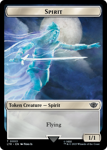 Food (11) // Spirit Double-Sided Token [The Lord of the Rings: Tales of Middle-Earth Tokens]