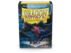 Dragon Shield Matte Sleeve - Black 100ct