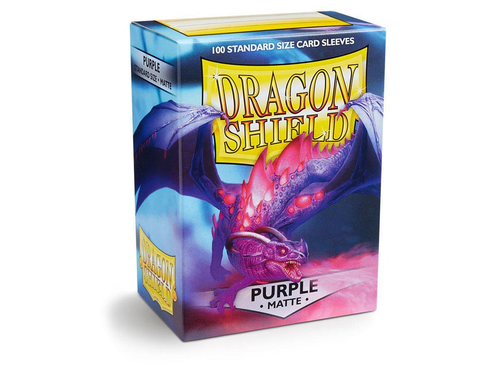 Dragon Shield Matte Sleeve - Purple 100ct