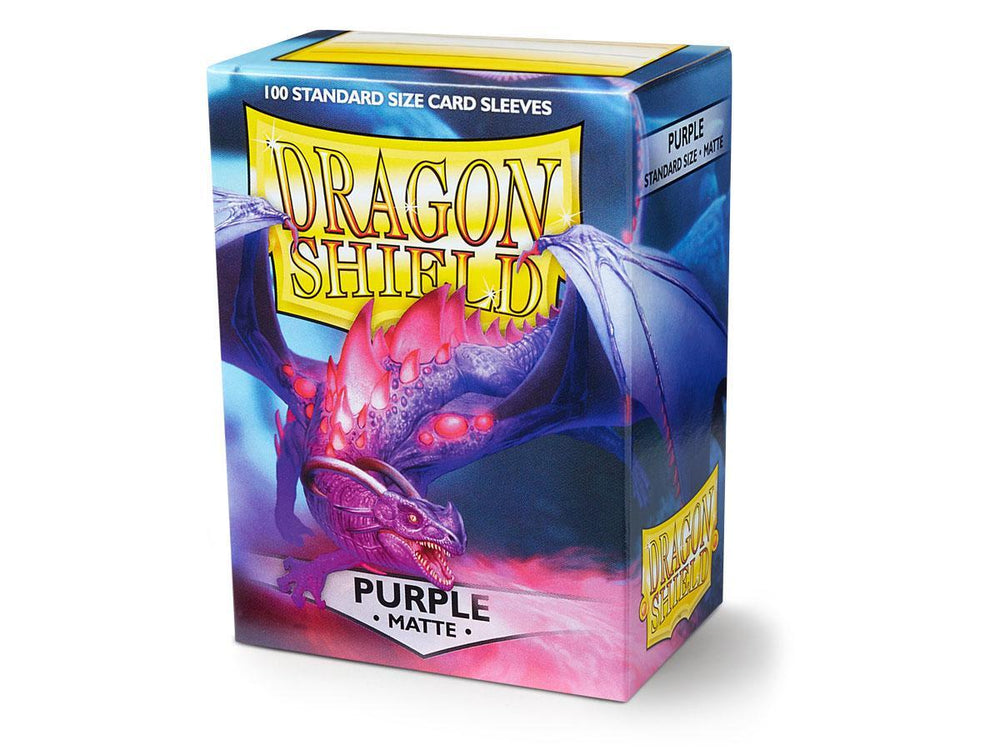 Dragon Shield Matte Sleeve - Purple 100ct