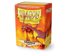 Dragon Shield Matte Sleeve - Orange  100ct