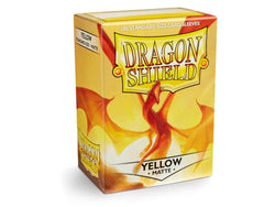 Dragon Shield Matte Sleeve - Yellow  100ct