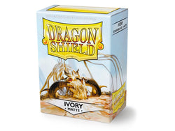 Dragon Shield Matte Sleeve - Ivory 100ct