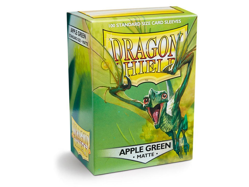 Dragon Shield Matte Sleeve - Apple Green  100ct