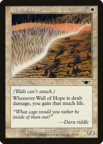 Wall of Hope [Legions]