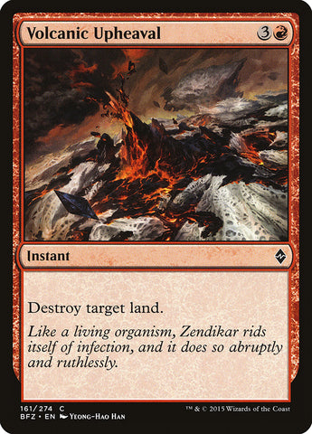 Volcanic Upheaval [Battle for Zendikar]