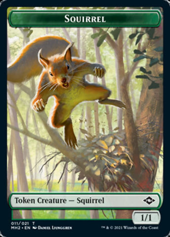Phyrexian Germ // Squirrel Double-Sided Token [Modern Horizons 2 Tokens]