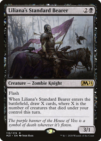 Liliana's Standard Bearer [Core Set 2021]
